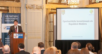 Ministerul Economiei a prezentat oportunitățile de afaceri din Republica Moldova unui grup de circa 100 companii germane din România prezentare min economiei